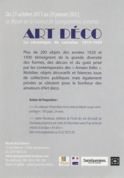 sarreguemines exposition art deco 2012 plaquette_2